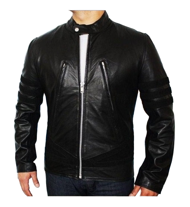 XMen Motorcycle Leather Jacket XMen Motorbike Jacket