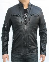 kirk-star trek Leather Jacket